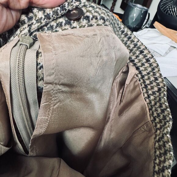 Orvis Vintage100% Irish Shetland wool Kick Pleat Heritage/Preppy Equestrian 6 - Picture 6 of 8